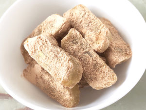 レンジで簡単！さつまいものきなこ団子