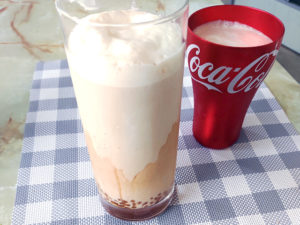 水出しコーヒーで！タピオカの珈琲ミルクドリンク