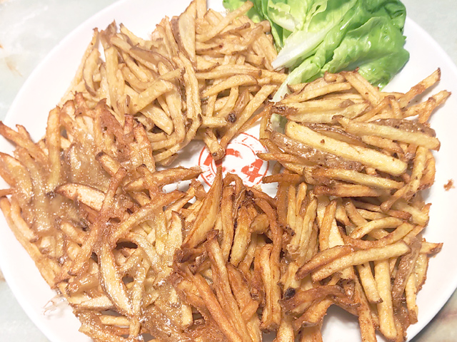 コンソメ風味！じゃがいもだけのかき揚げ