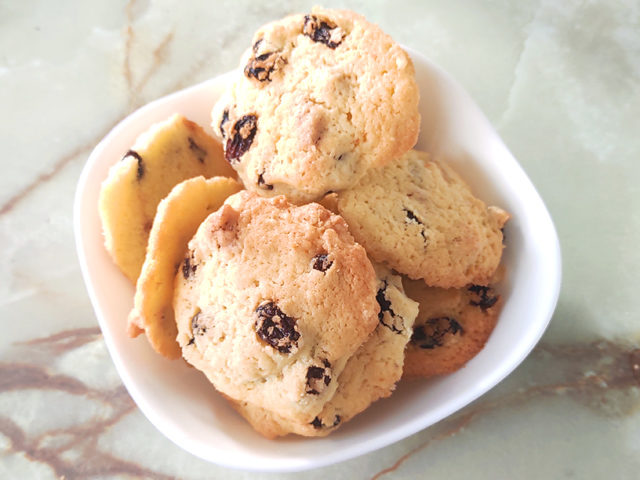 ちょっと大人の…ラム酒入りレーズンクッキー