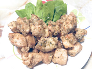 お酒のおつまみにも！鶏むねの海苔しおザンギ