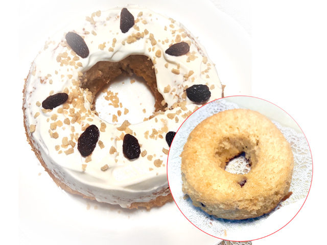 ベイクオフアレンジ！レーズン入りのラム・ババ