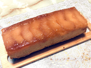 2台同時に！タルトタタン風のパウンドケーキ