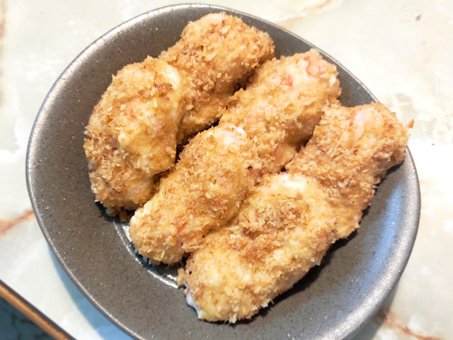 揚げない！オーブンで作るかにクリーム風コロッケ