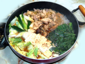 簡単割りしたですき焼き風!鶏もものすき焼き★鶏すき