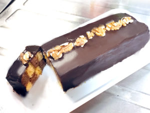 ベイクオフアレンジ！チョコのバッテンバーグケーキ