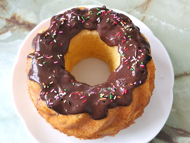 チョコがけ＆レモンのフルーティクグロフ