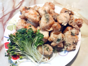 鶏むね肉で作る！青じそと塩のザンギ