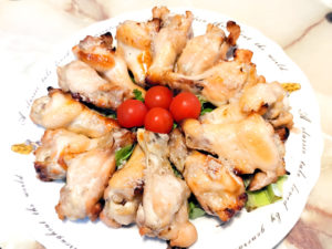 オーブンで焼く！手羽元のこんがり照り焼き風