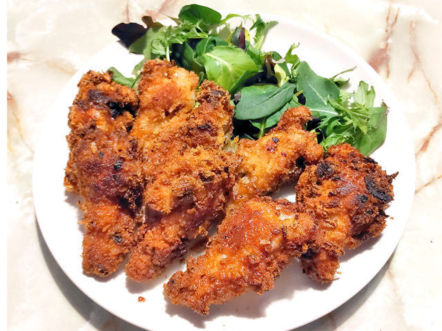 オニオンの衣で！手羽元のザクザクフライドチキン