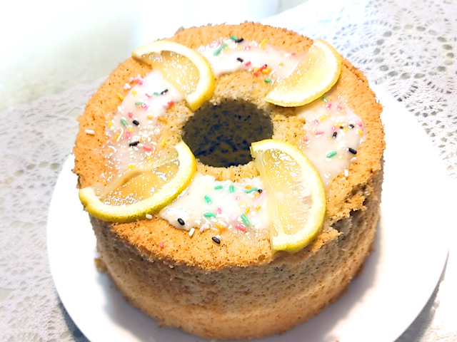 アールグレイ香る！レモンティーシフォン