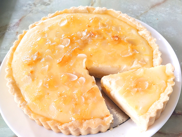 クリチでシンプルに！ベイクドチーズタルト