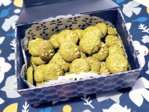 100均でアレンジ！プチサイズの抹茶クッキー