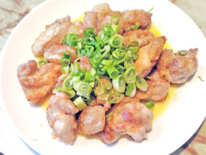 100均のめんたい粉で！バター明太風チキン♪