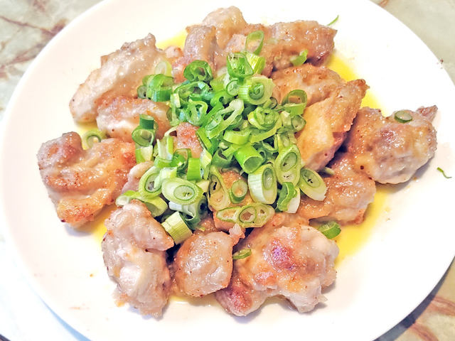 100均のめんたい粉で！バター明太風チキン♪