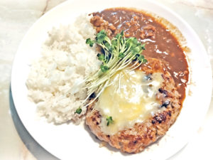 業スーのレトルトで！我が家のカリーバーグディッシュ