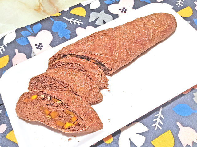 ベイクオフアレンジ！ハロウィンの南瓜バゲット♪