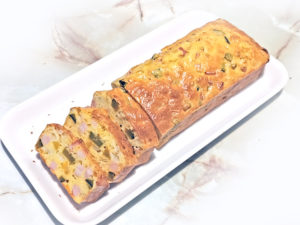 ハロウィンに!甘くない★南瓜のケークサレ