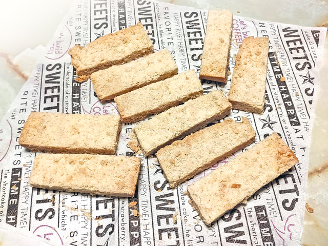 FPで生地作り3分！ジンジャーショートブレッド♪