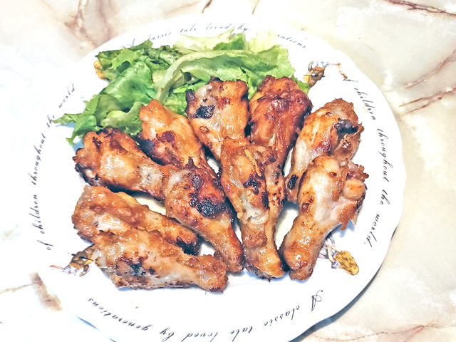 ザンギ風？手羽元の和風フライドチキン♪