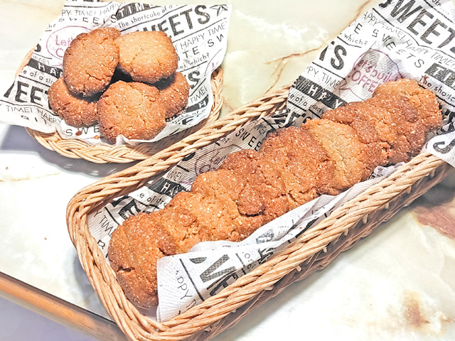 FPで簡単！ピーナッツバタークッキー♪