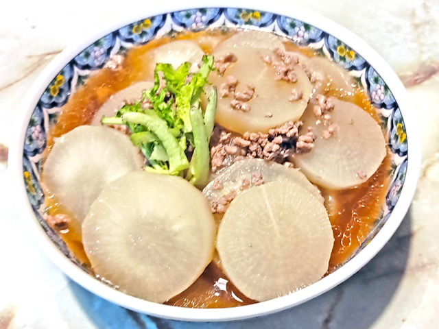 圧力鍋で簡単！ひき肉と大根のそぼろ煮♪