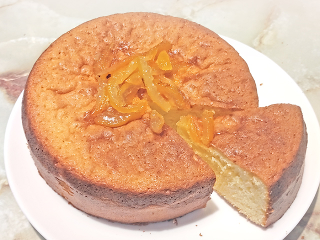 冬至に！柚子のホワイトガトーショコラ