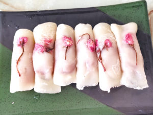 春の行楽に！桜尽くしの☆桜餅風♪