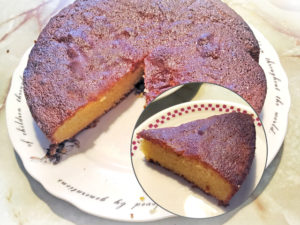 グルテンフリー！米粉のオレンジケーキ♪