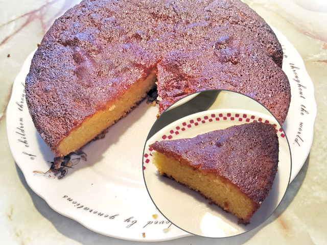 グルテンフリー！米粉のオレンジケーキ♪