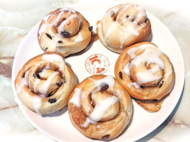 スタンドミキサーで！ちょっと本格的なシナモンロール