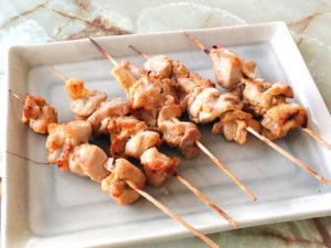 オーブンで焼く！タンドリーチキン風焼き鳥♪